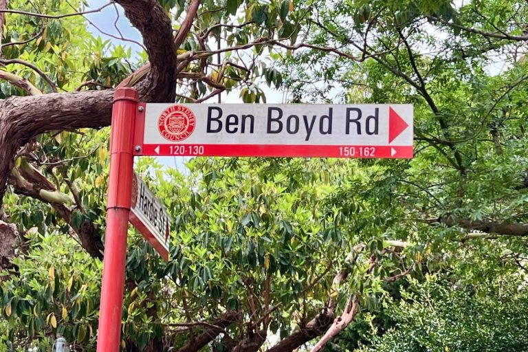 North Sydney road named after slave trader Ben Boyd keeps its name
